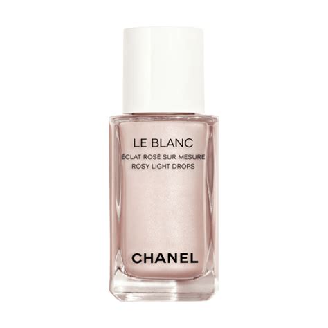 chanel illuminating loose powder|le blanc rosy light drops.